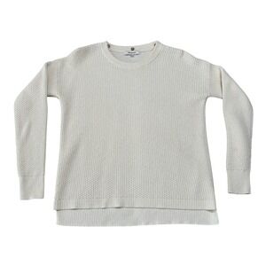 Madewell Women's‎ Long Sleeve Knit Shirt Beige Size XS 19 x 23.5